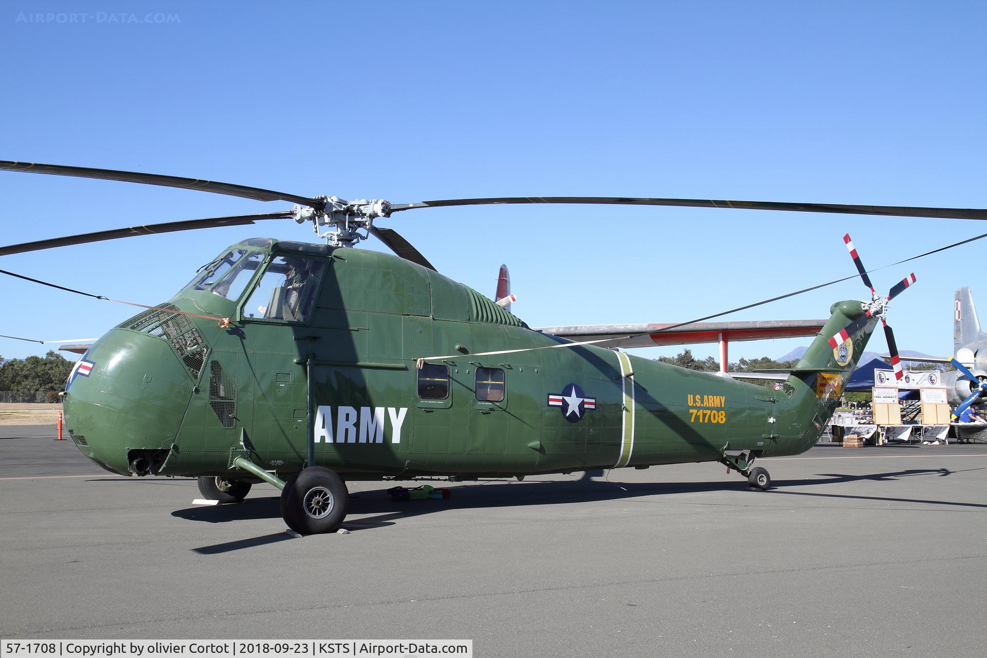 57-1708, 1957 Sikorsky CH-34C Choctaw C/N 58-868, 2018 airshow