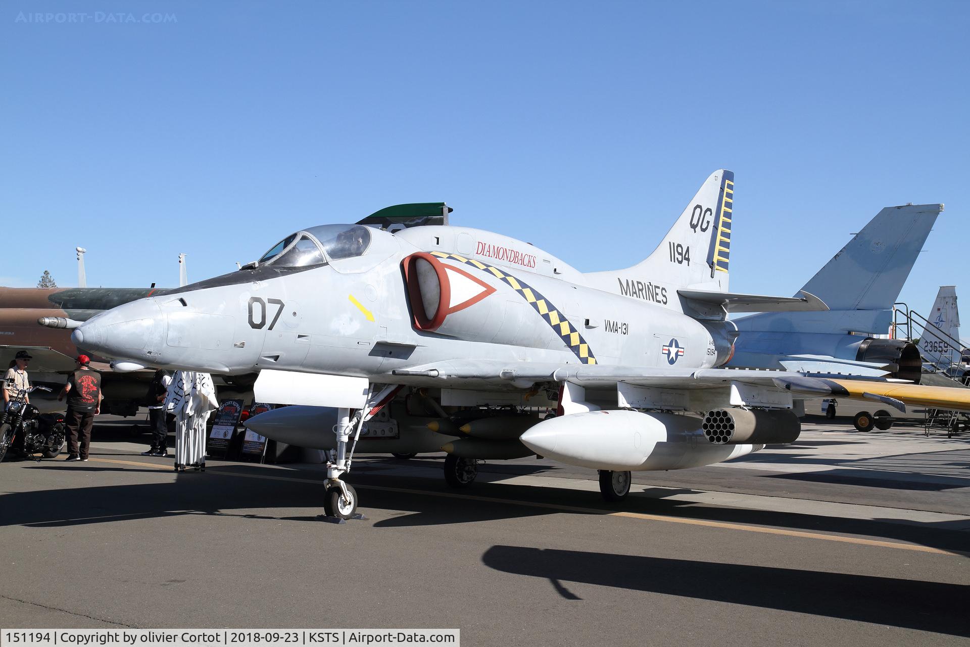 151194, 1964 Douglas A-4E Skyhawk C/N 13364, 2018 airshow