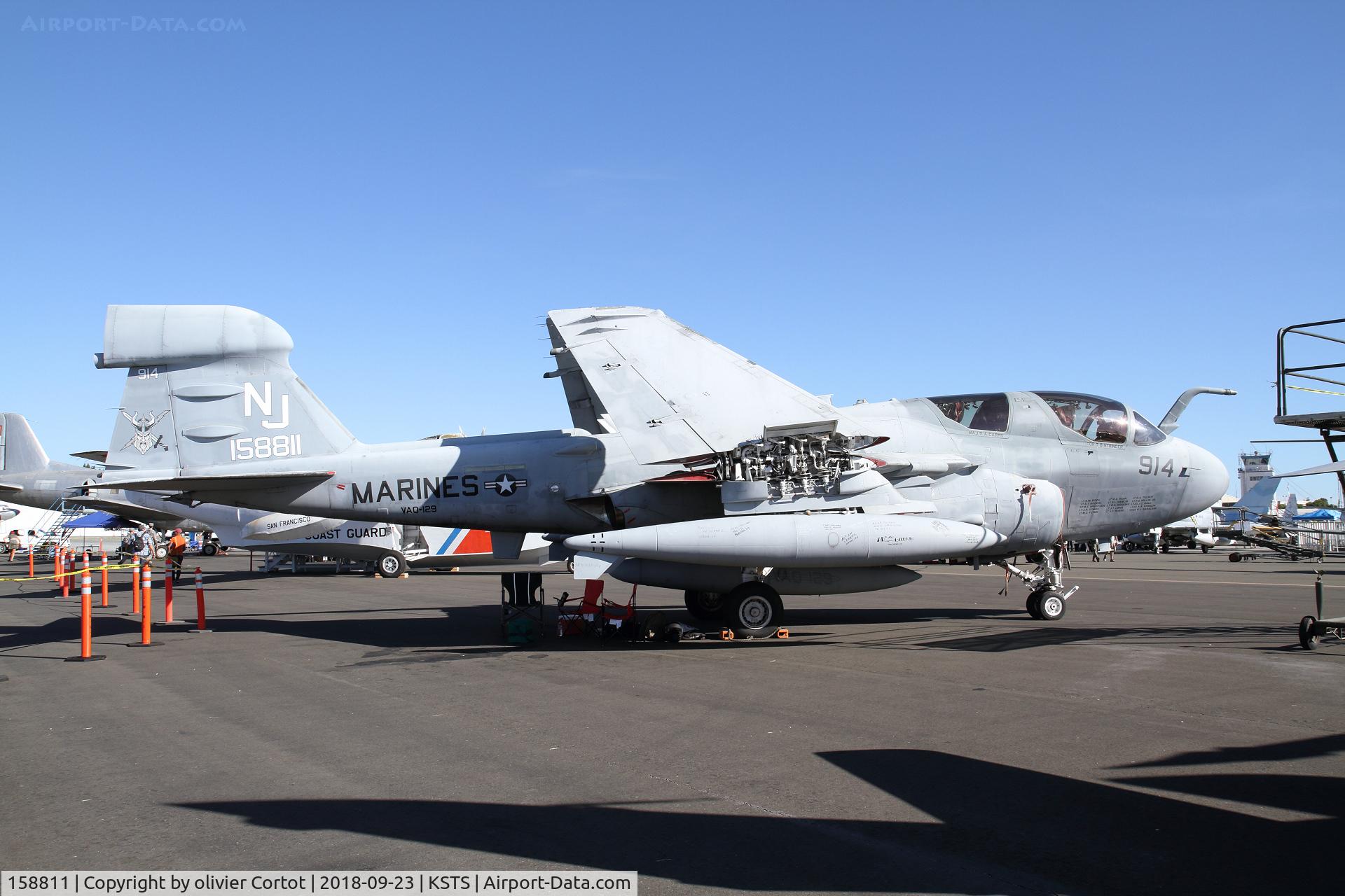 158811, 1974 Grumman EA-6B Prowler C/N P-41, 2018 airshow