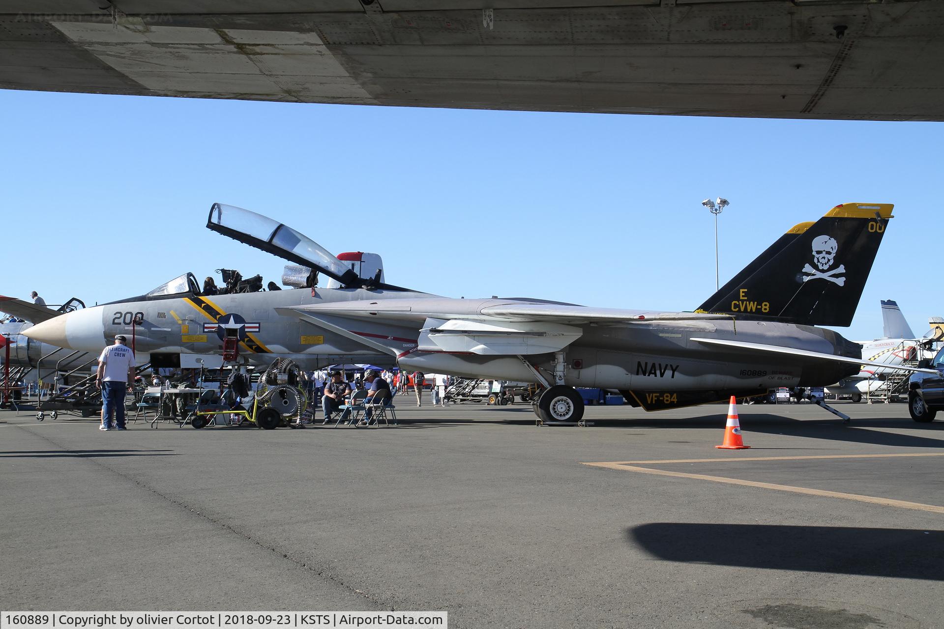 160889, Grumman F-14A Tomcat C/N 318, 2018 airshow
