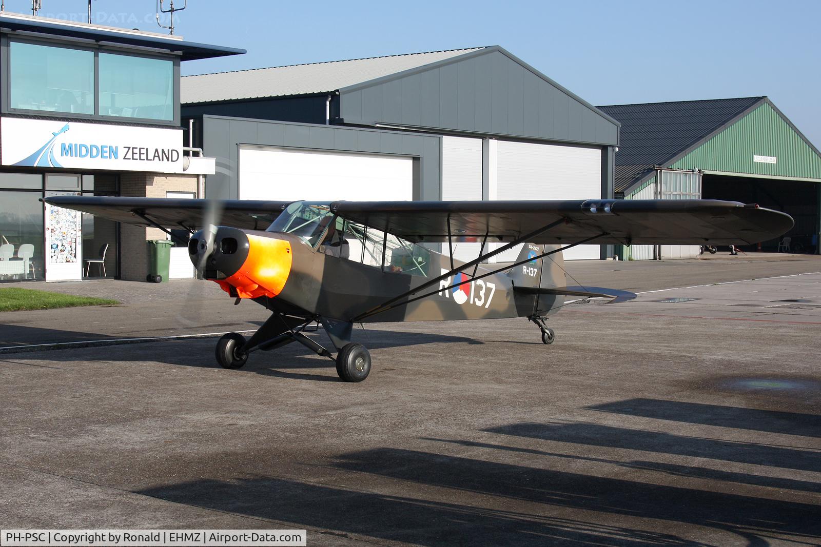 PH-PSC, 1954 Piper L-21B Super Cub (PA-18-135) C/N 18-3827, at ehmz