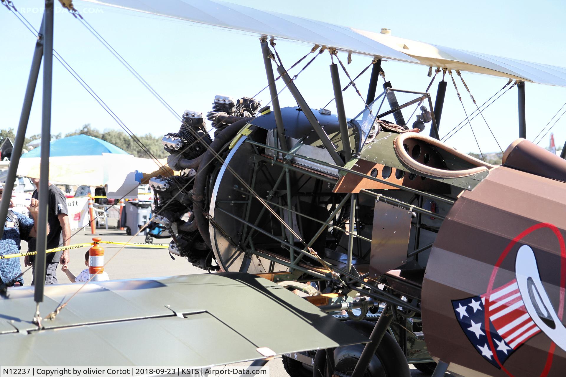 N12237, 1936 Nieuport 28 C.1 Replica C/N 3, view on the restoration work