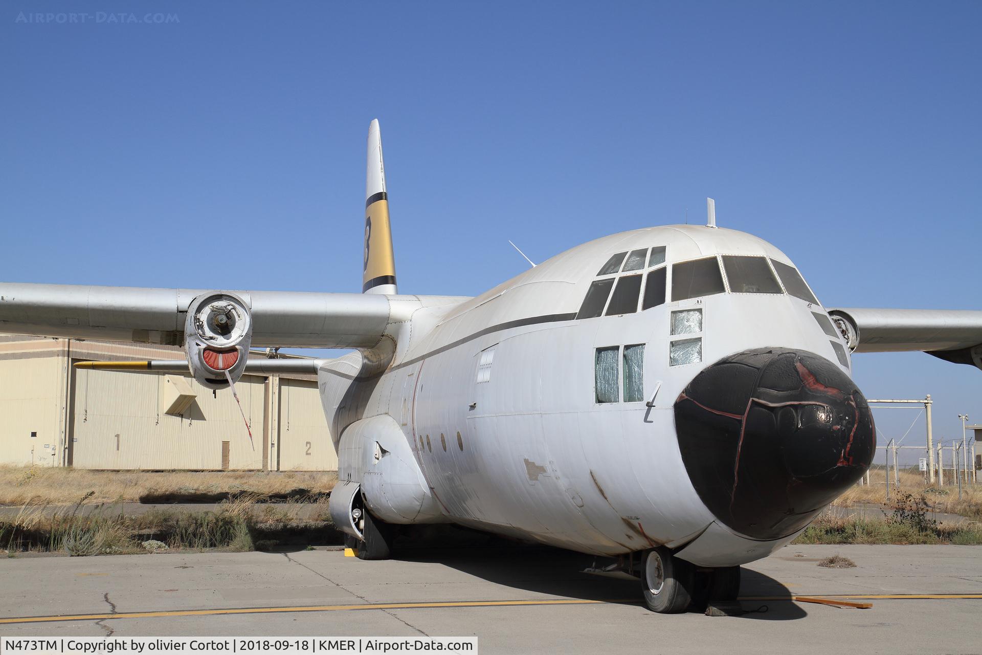N473TM, 1957 Lockheed C-130A Hercules C/N 182-3081, front view
