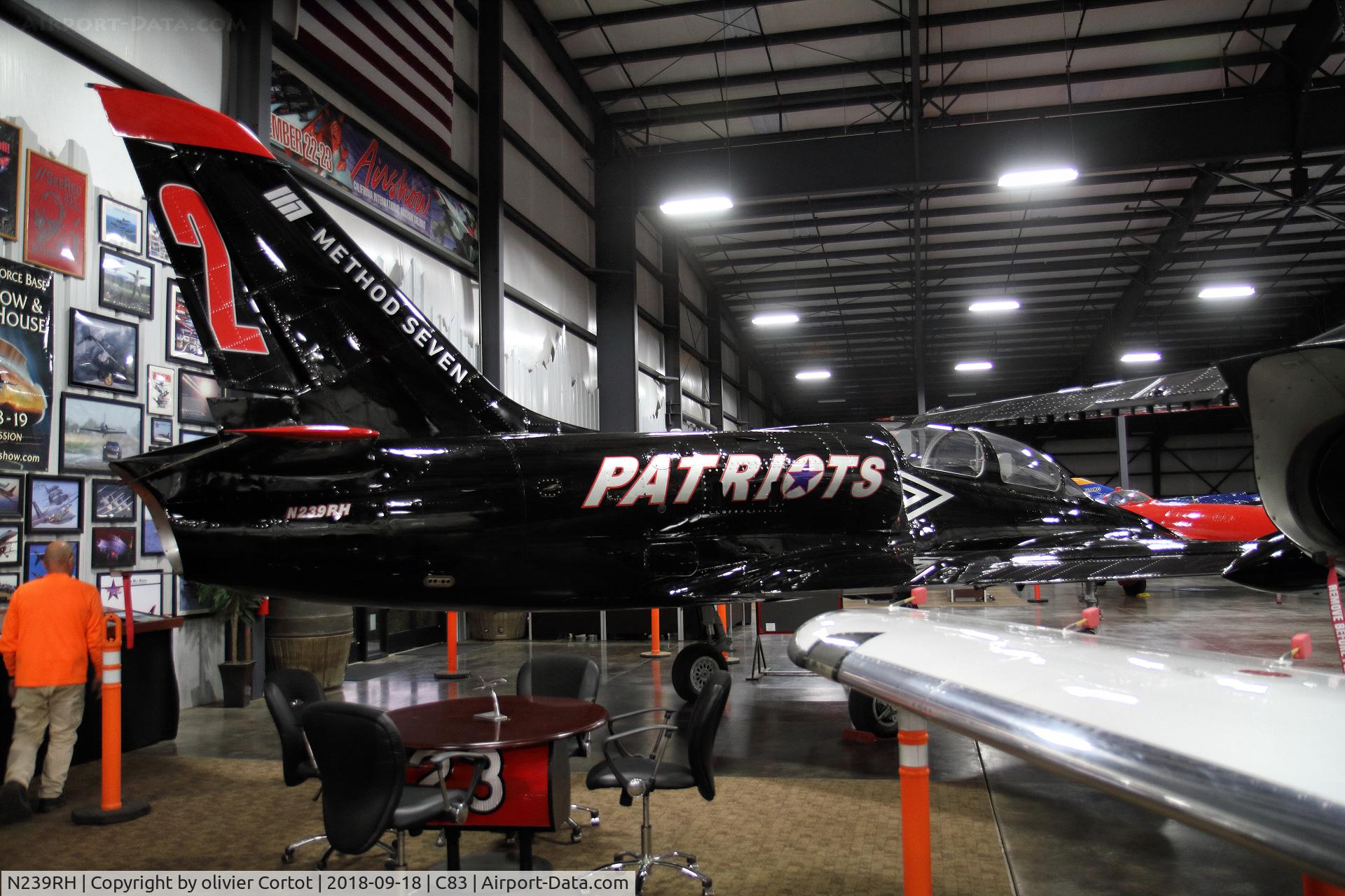 N239RH, 1983 Aero L-39 Albatros C/N 332447, Patriots hangar