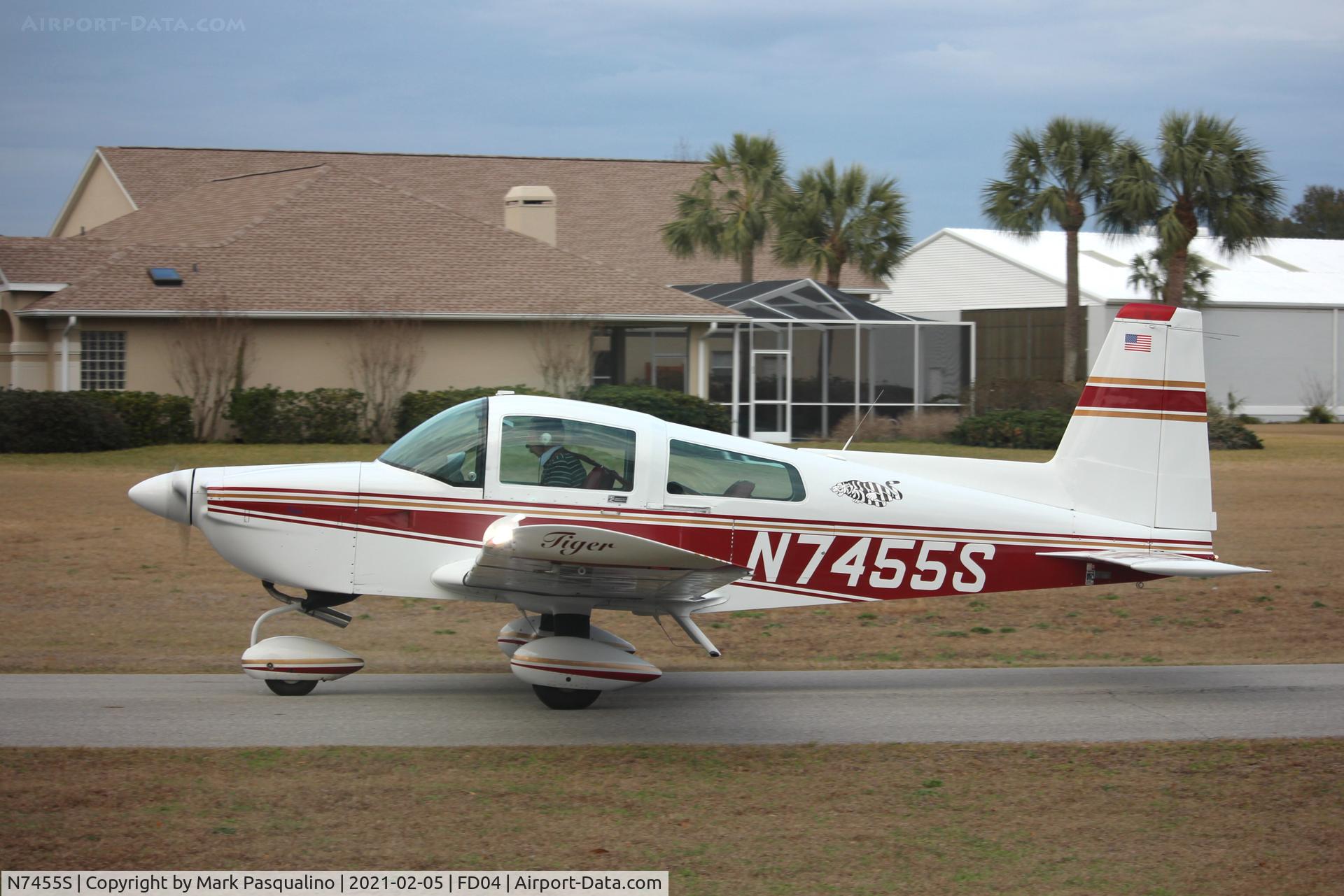 N7455S, 1991 American General AG-5B Tiger C/N 10043, American General AG-5B