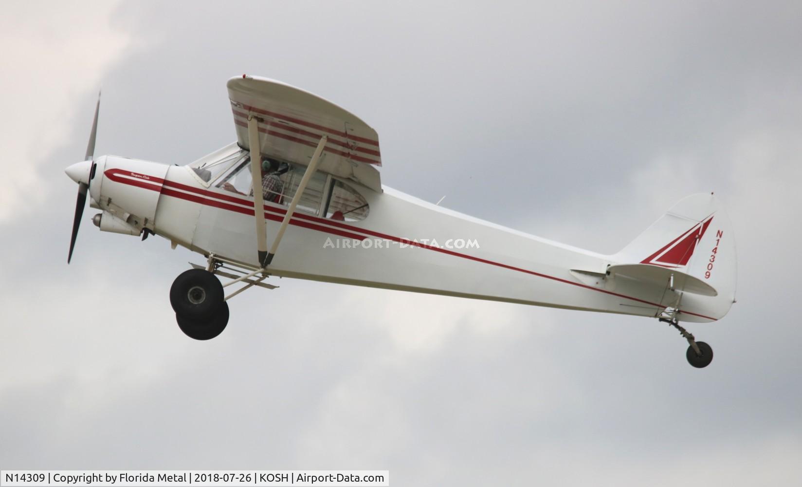 N14309, 1971 Piper PA-18-150 Super Cub C/N 18-7409073, EAA OSH 2018