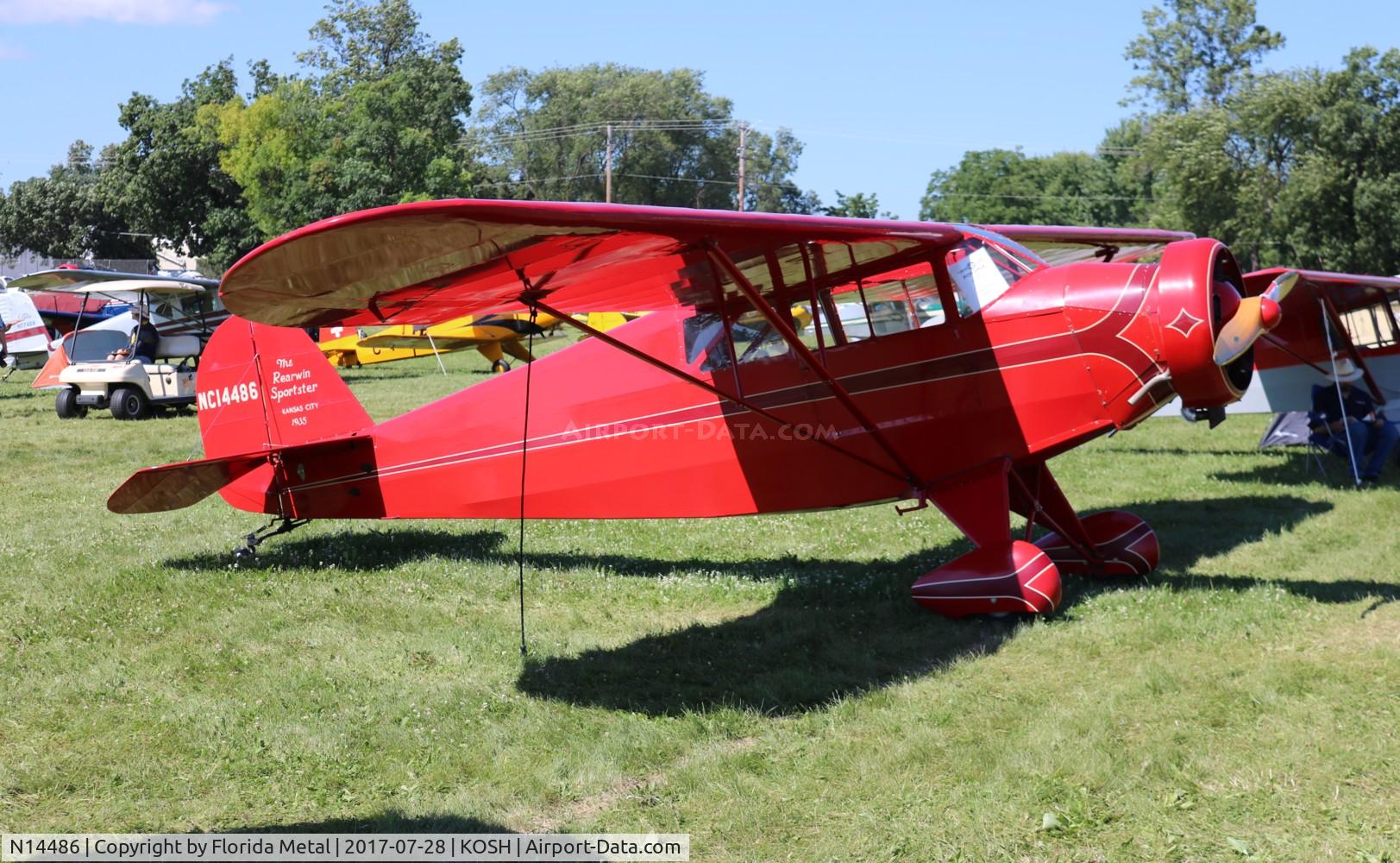 N14486, 1935 Rearwin 7000 C/N 406, EAA OSH 2017