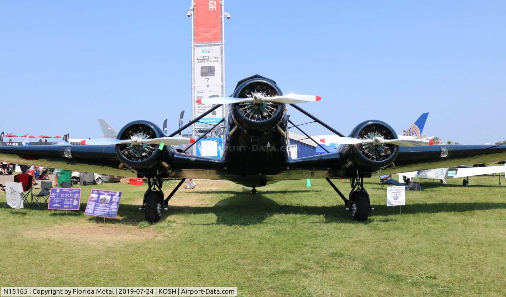 N15165, 1936 Stinson A C/N 9125, EAA OSH 2019
