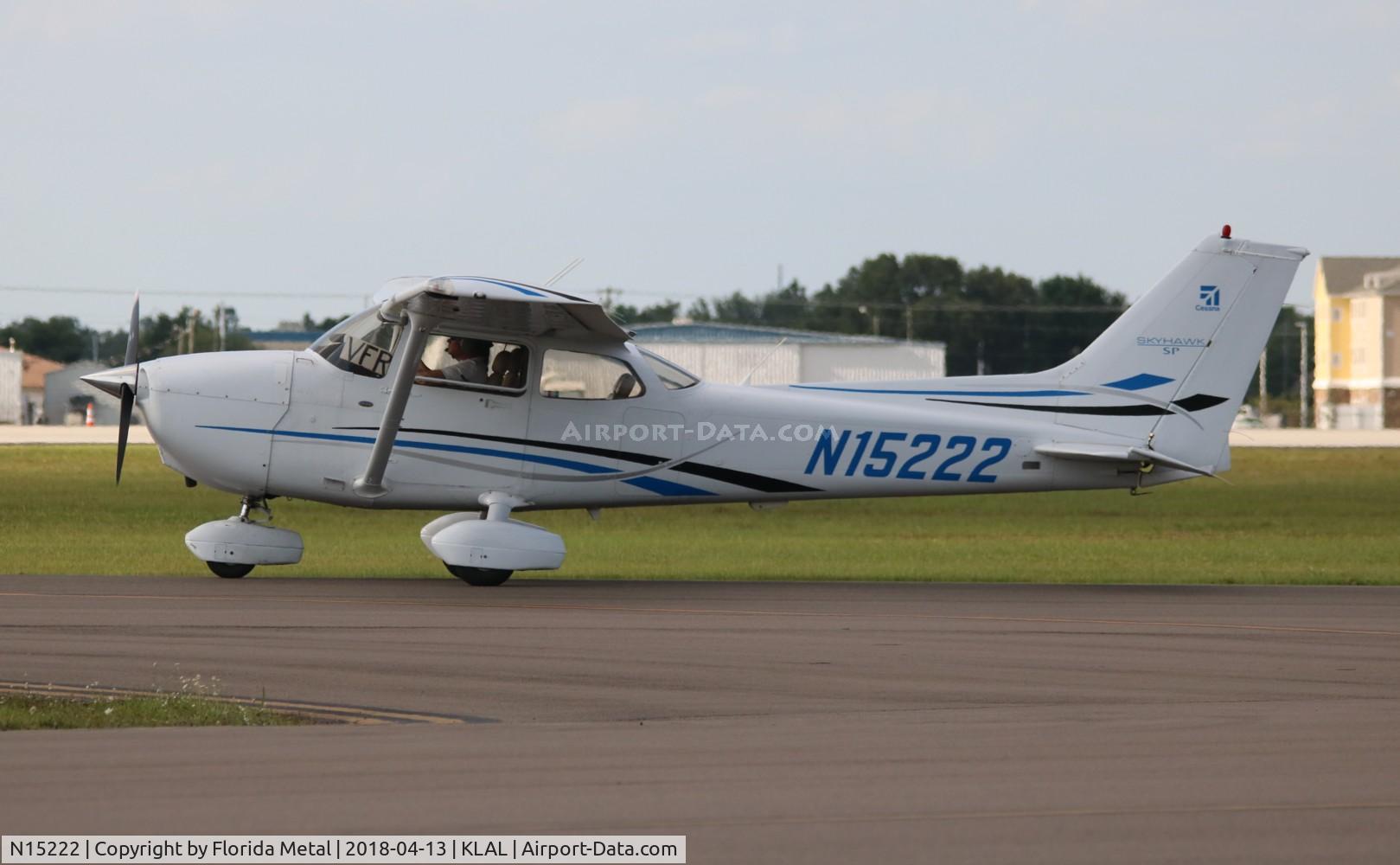 N15222, 2007 Cessna 172S C/N 172S10454, SNF LAL 2018