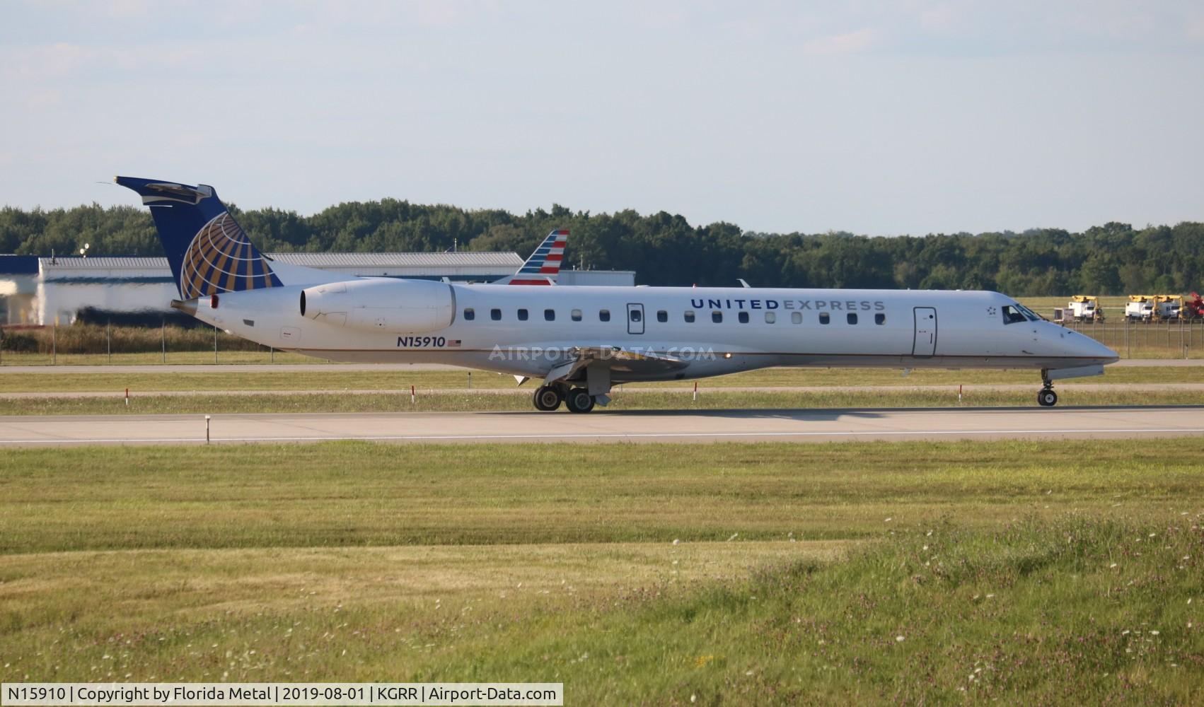 N15910, 2001 Embraer ERJ-145LR (EMB-145LR) C/N 145455, GRR 2019 O.M.A.
