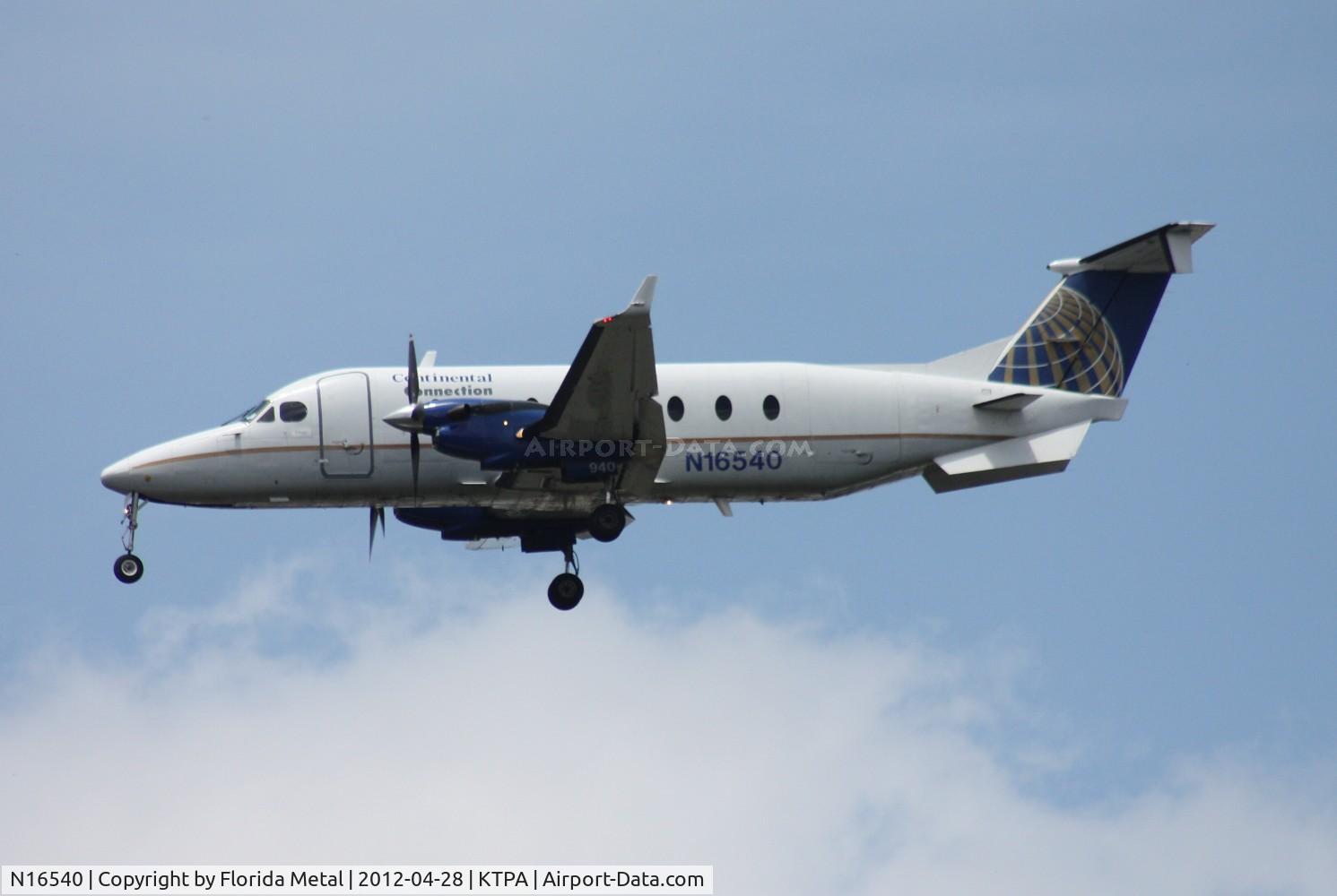 N16540, 1995 Beech 1900D C/N UE-172, TPA spotting 2012