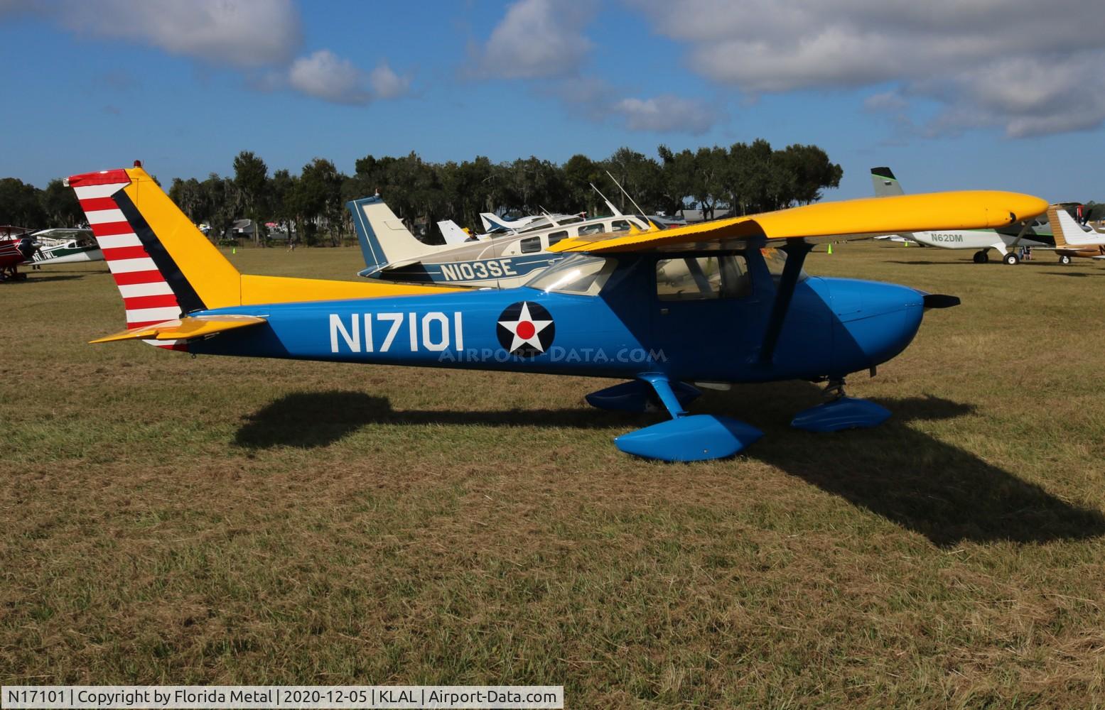 N17101, 1972 Cessna 150L C/N 15073623, Sun N Fun 2020