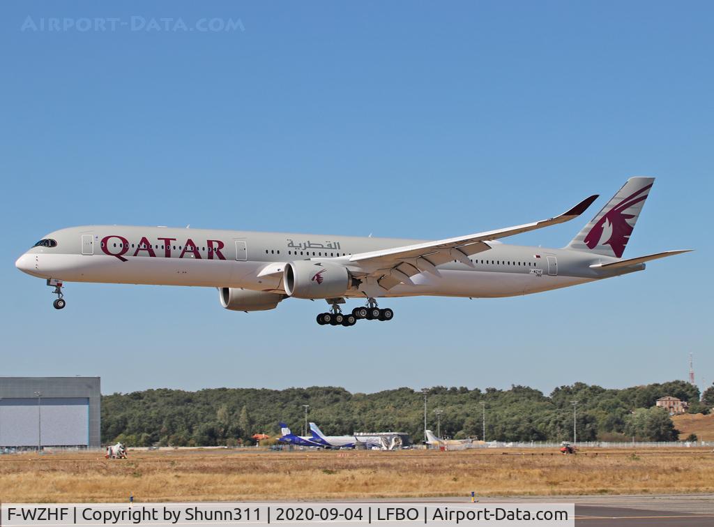 F-WZHF, 2020 Airbus A350-1041 C/N 0382, C/n 0382 - To be A7-ANQ