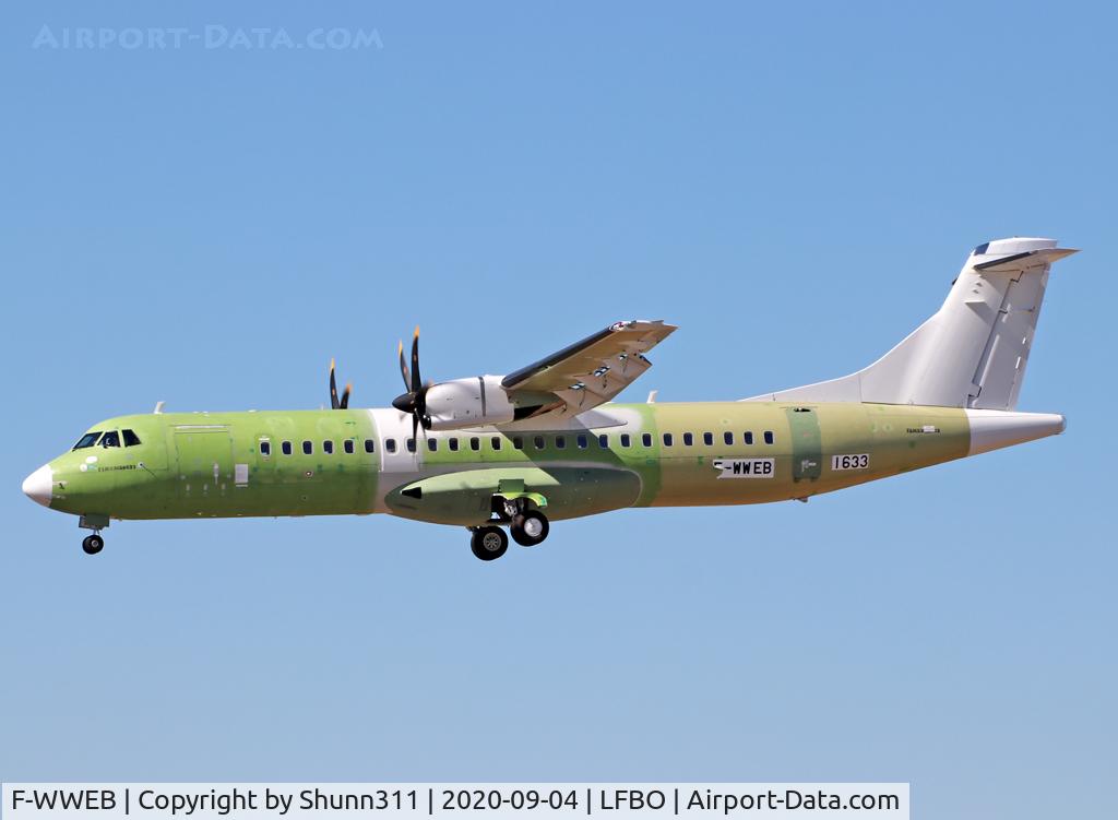 F-WWEB, 2020 ATR 72-600 C/N 1633, C/n 1633 - For Air New Zealand