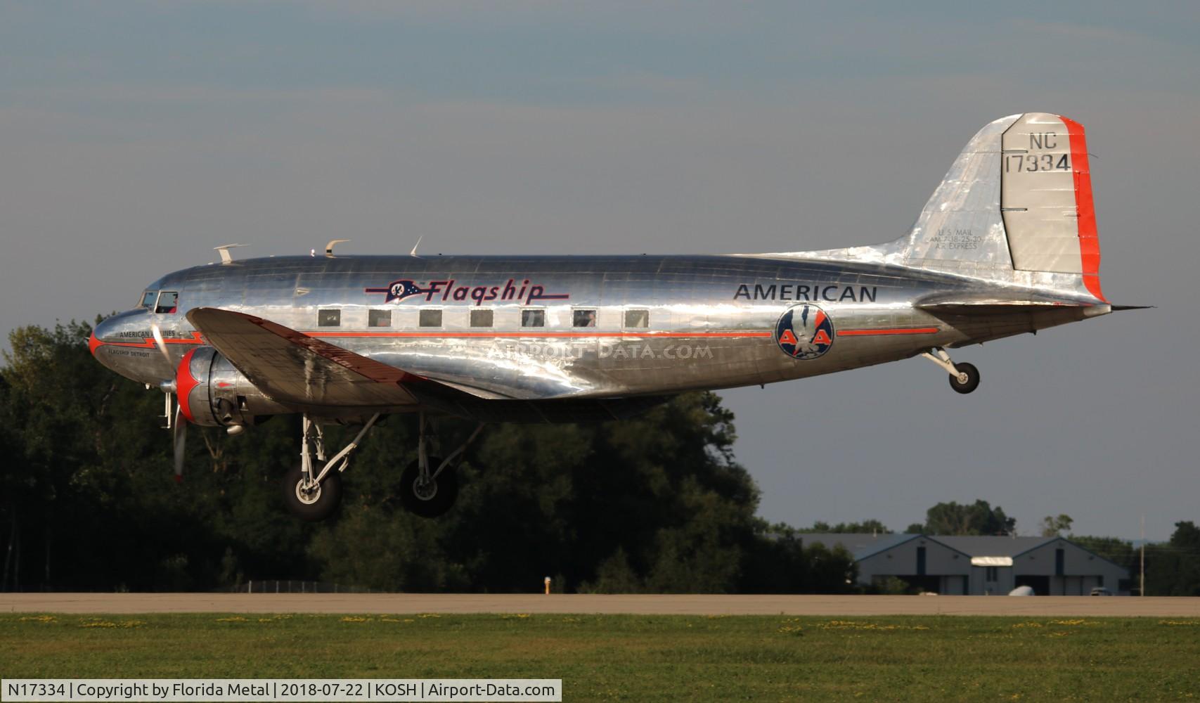 N17334, 1937 Douglas DC-3-178 C/N 1920, EAA OSH 2018
