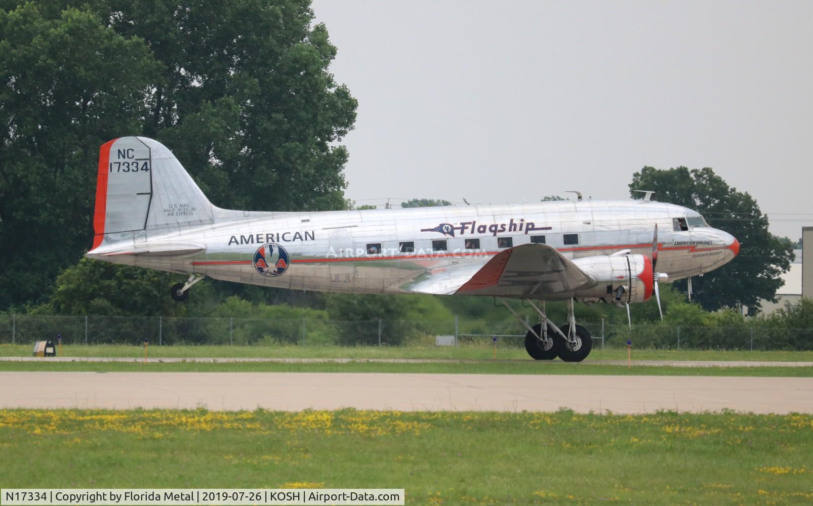 N17334, 1937 Douglas DC-3-178 C/N 1920, EAA OSH 2019