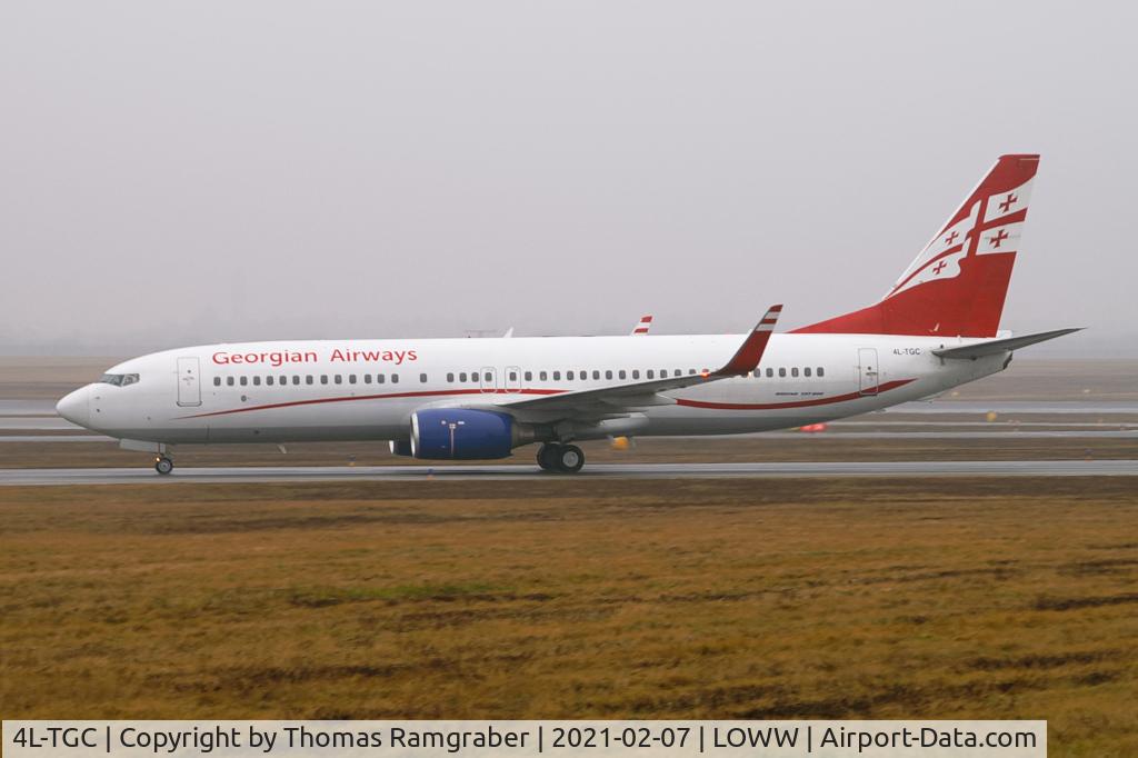 4L-TGC, 2007 Boeing 737-8FH C/N 35092, Georgian Airways Boeing 737-800