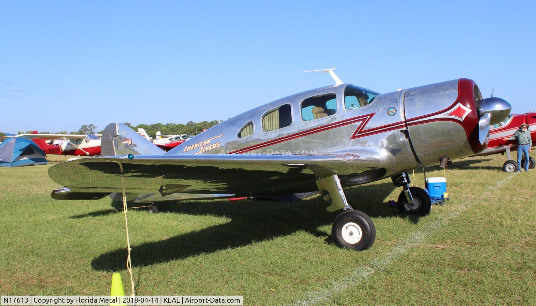 N17613, 1937 Spartan 7W Executive C/N 12, SNF LAL 2018