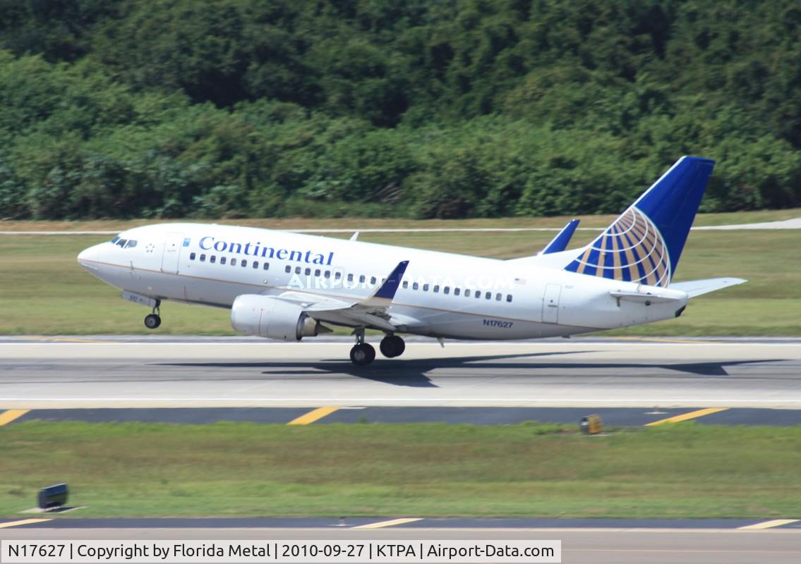N17627, 1995 Boeing 737-524 C/N 27531, TPA Spotting 2010