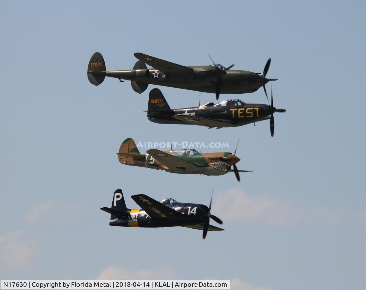 N17630, 1941 Lockheed P-38F C/N 41-7630 (222-5757), SNF LAL 2018