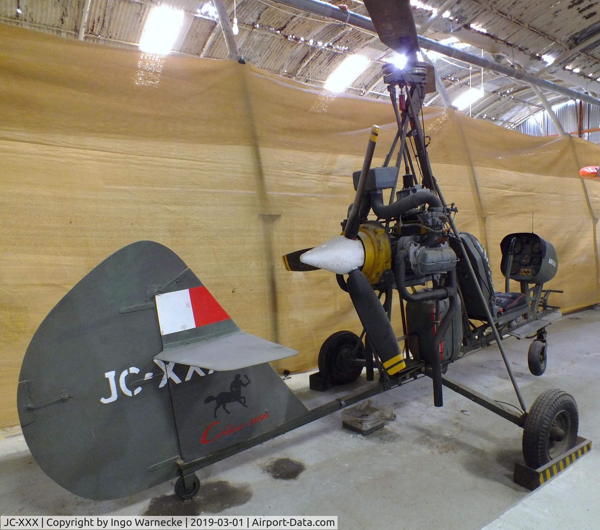 JC-XXX, Callus Centaur 2000 C/N 1, Callus Centaur 2000 at the Malta Aviation Museum, Ta' Qali