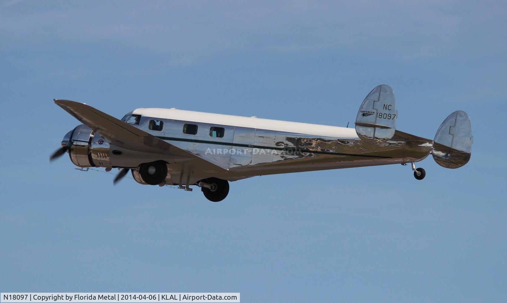 N18097, 1938 Lockheed 12A Electra Junior C/N 1250, SNF LAL 2014