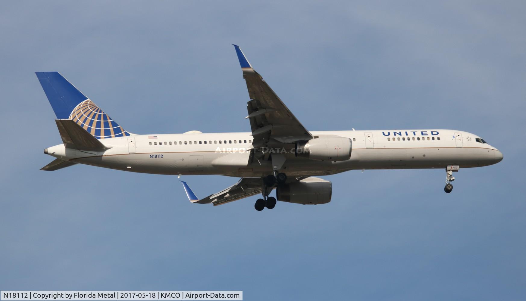 N18112, 1995 Boeing 757-224 C/N 27302, MCO spotting 2017