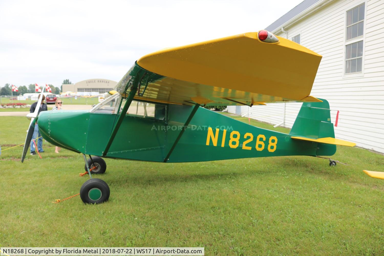 N18268, 1937 Wittman Buttercup C/N 5, EAA Museum 2018