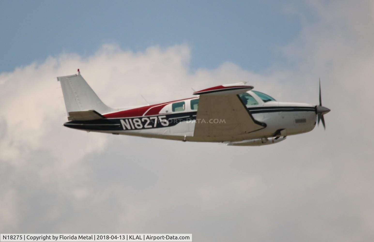 N18275, 1977 Beech A36 Bonanza 36 C/N E-1071, SNF LAL 2018