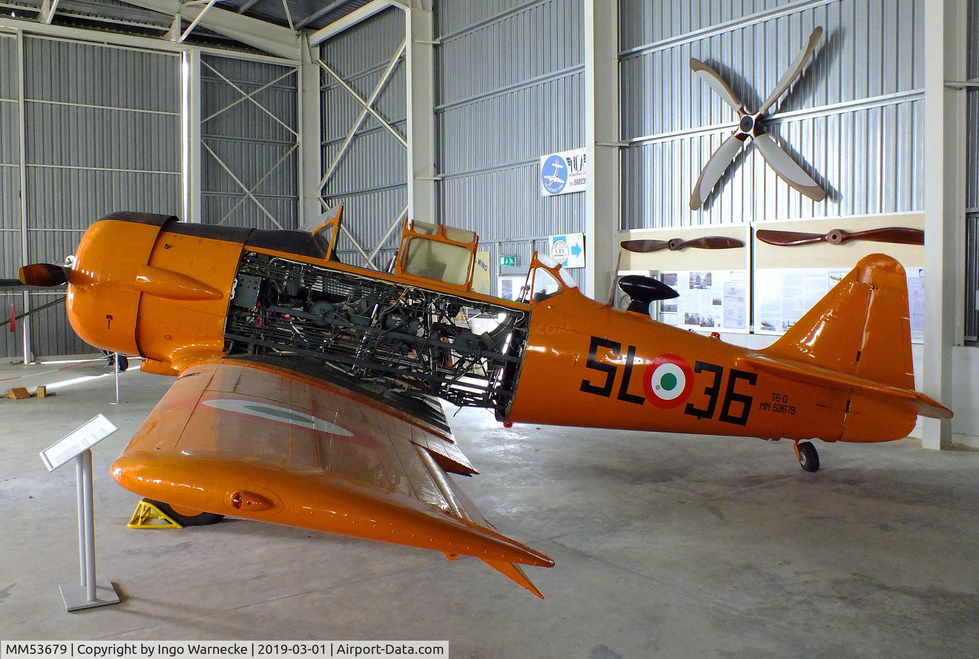 MM53679, North American T-6G Texan C/N MM53679, North American T-6G Texan at the Malta Aviation Museum, Ta' Qali