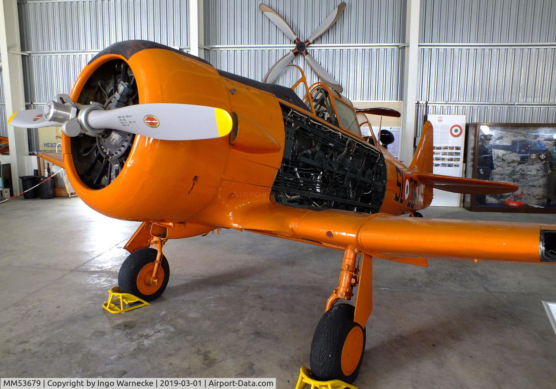 MM53679, North American T-6G Texan C/N MM53679, North American T-6G Texan at the Malta Aviation Museum, Ta' Qali