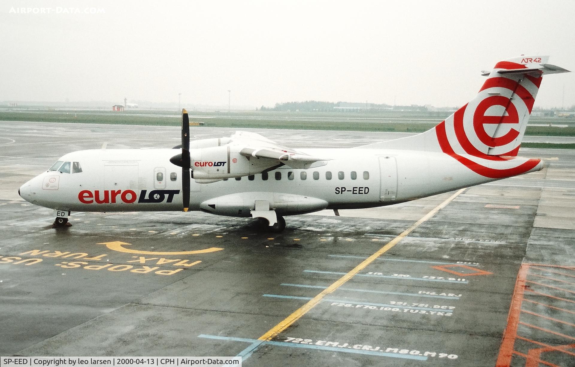 SP-EED, 1986 ATR 42-300 C/N 031, Copenhagen 13.4.2000