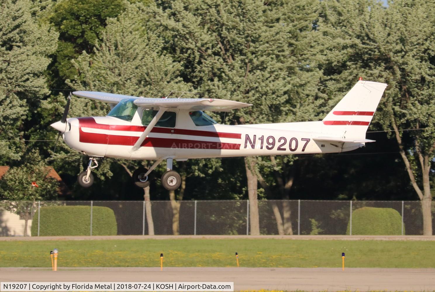 N19207, 1972 Cessna 150L C/N 15074237, EAA OSH 2018