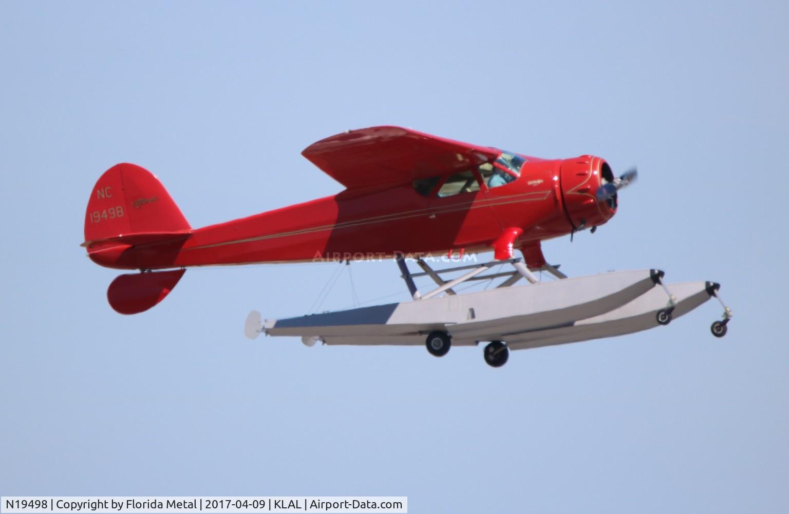 N19498, 1939 Cessna C-165 Airmaster C/N 467, SNF LAL 2017