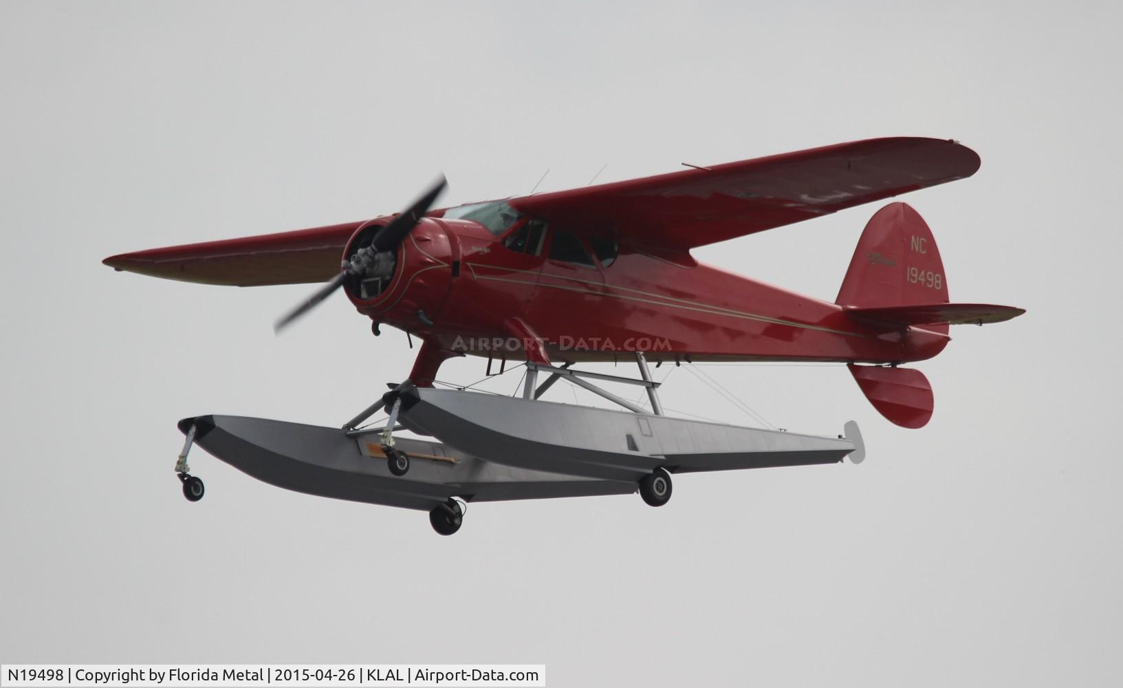 N19498, 1939 Cessna C-165 Airmaster C/N 467, SNF LAL 2015