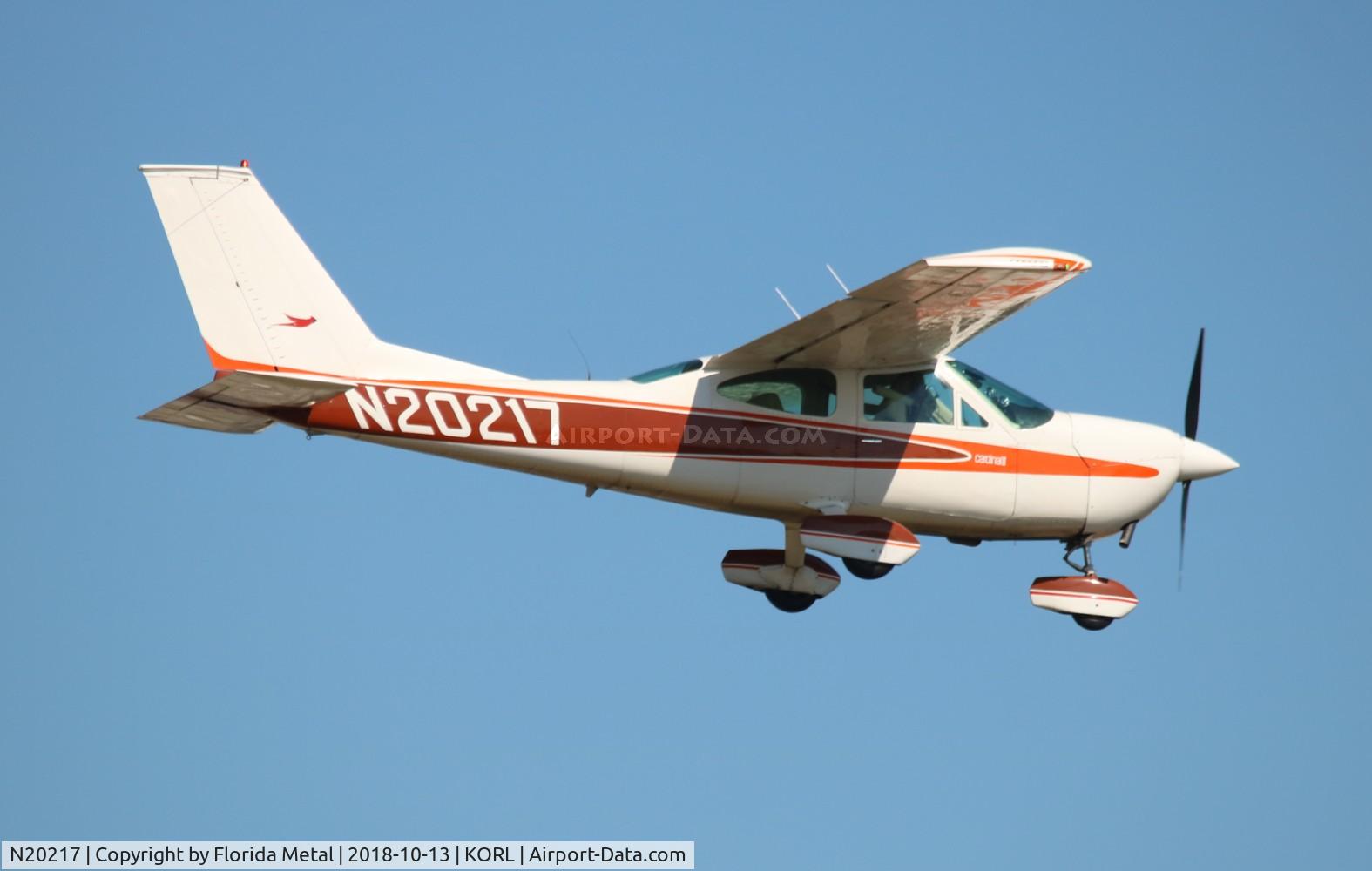 N20217, Cessna 177B Cardinal C/N 17702646, NBAA ORL 2018