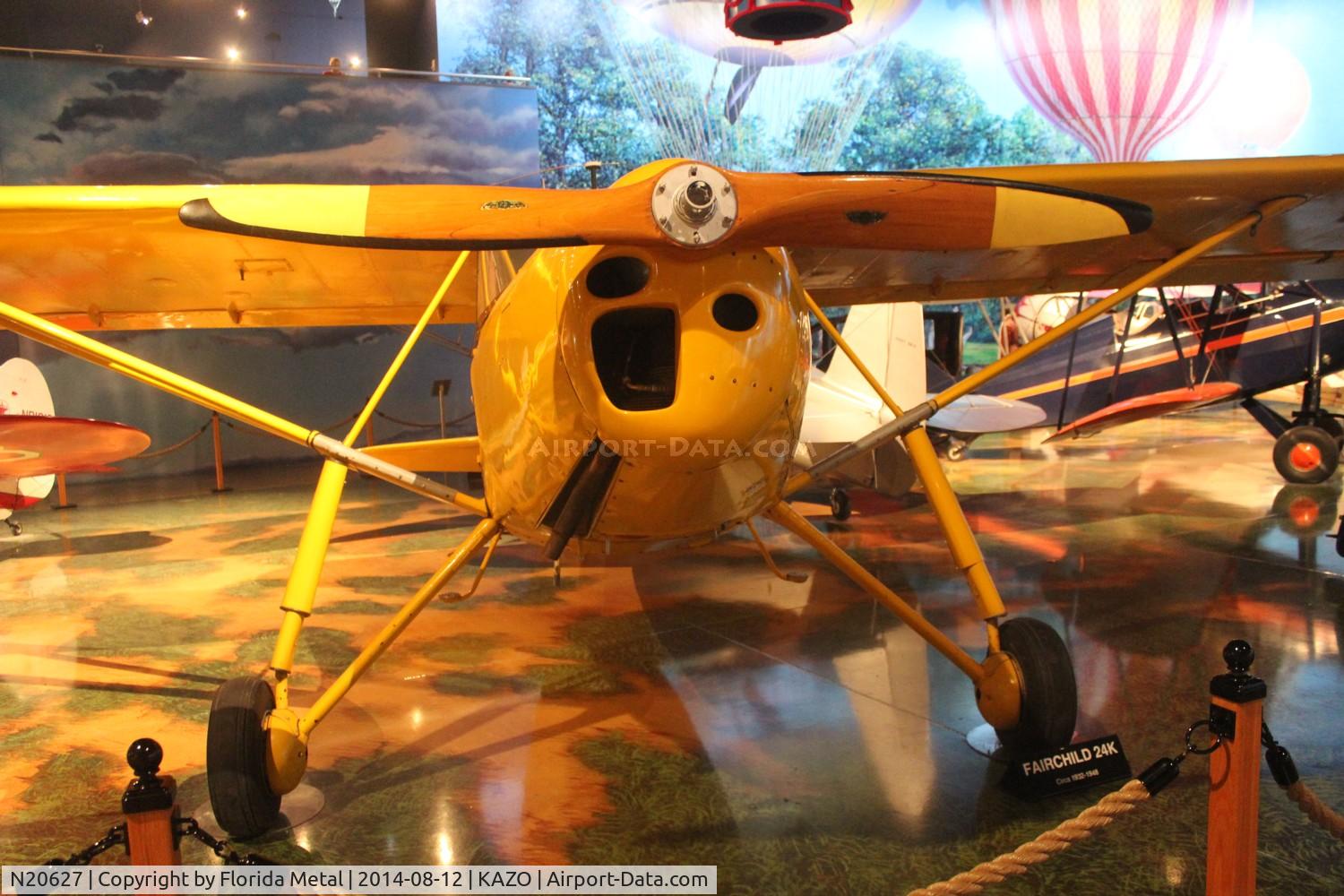 N20627, 1958 Fairchild 24 K C/N 3309, Air Zoo 2014