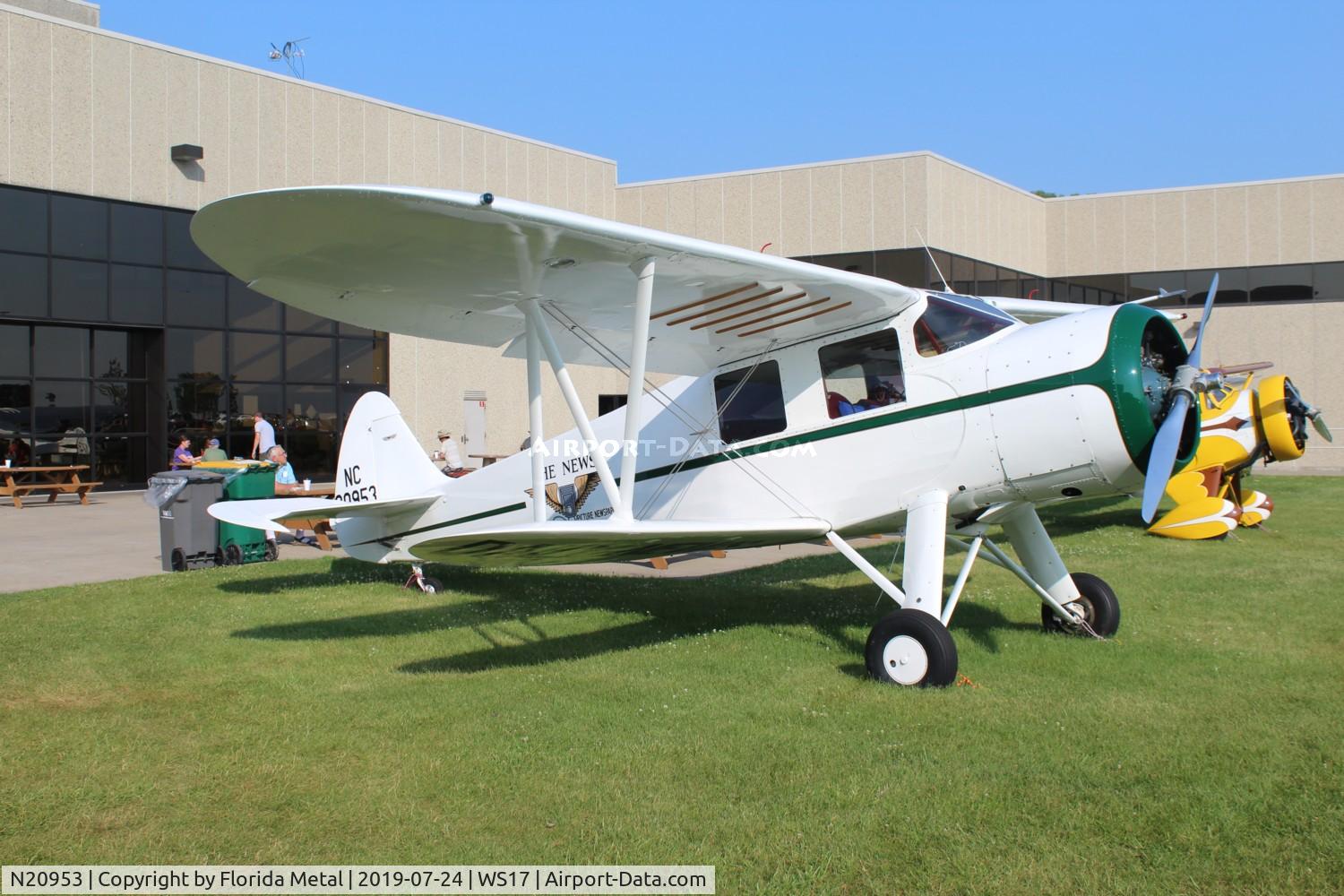 N20953, 1939 Waco ARE C/N 5080, EAA Museum 2019