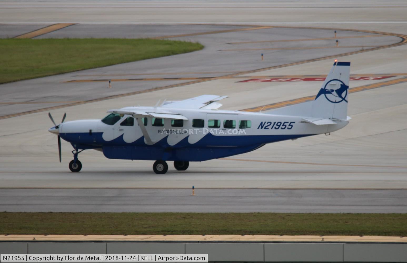 N21955, 2017 Cessna 208B Grand Caravan EX C/N 208B5341, FLL spotting 2018