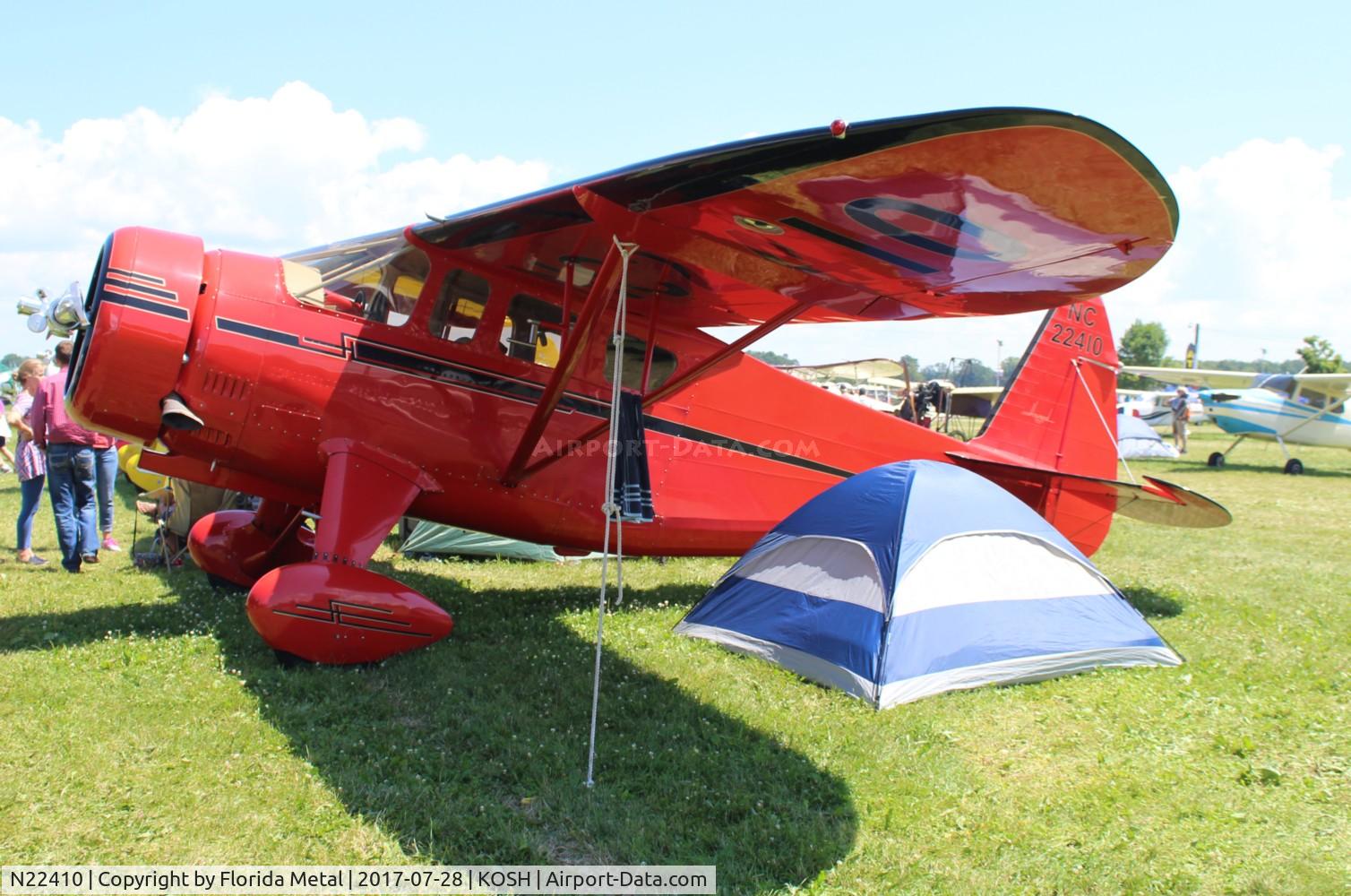 N22410, 1940 Howard Aircraft DGA-15P C/N 509, EAA OSH 2017