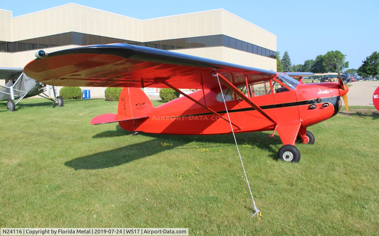 N24116, 1940 Funk B C/N 45, EAA Museum 2019