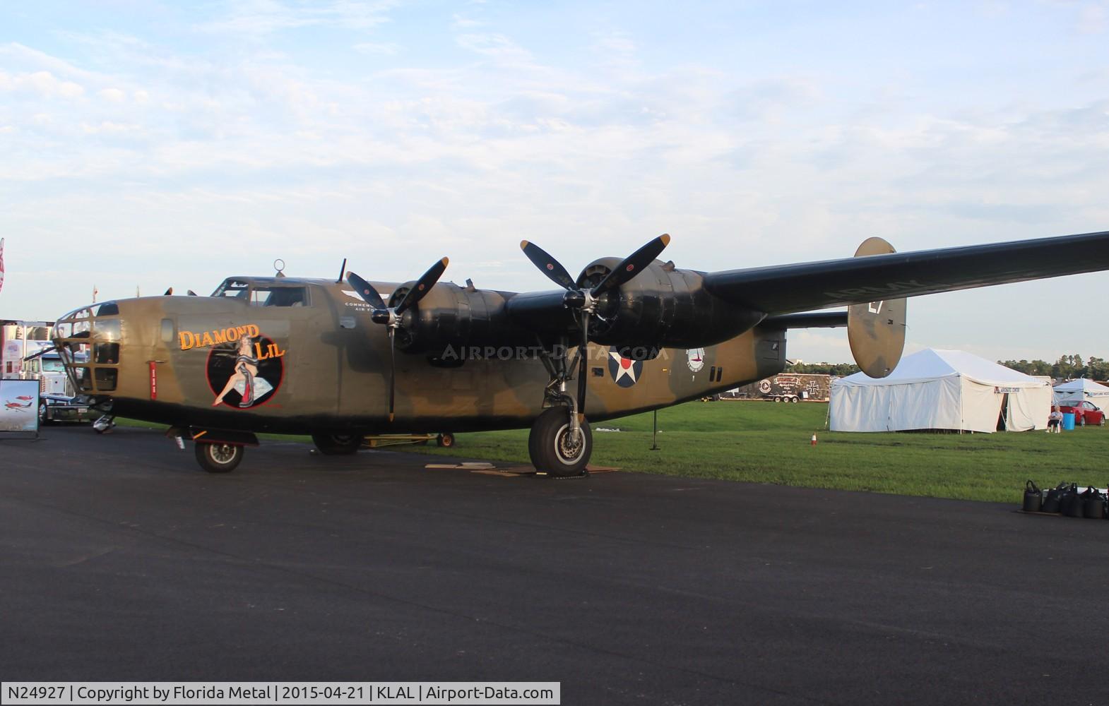 N24927, 1940 Consolidated Vultee RLB30 (B-24) C/N 18, SNF LAL 2015