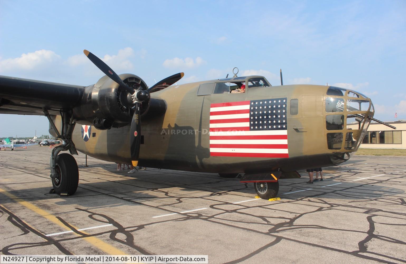 N24927, 1940 Consolidated Vultee RLB30 (B-24) C/N 18, TOM YIP 2014