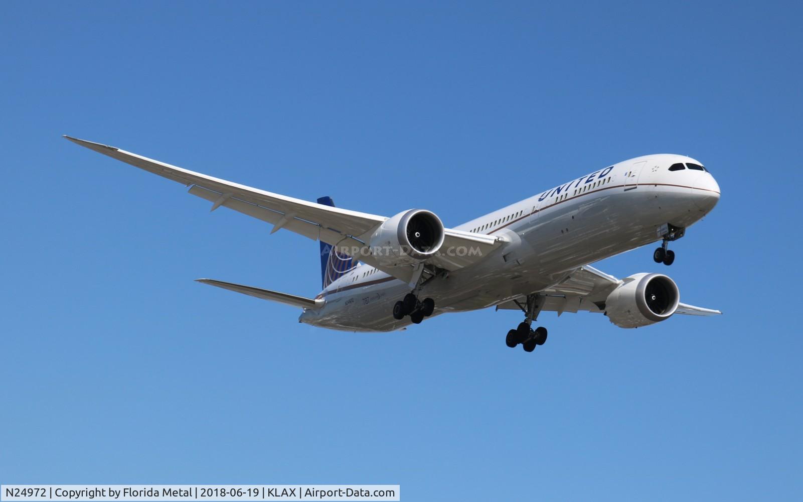 N24972, 2018 Boeing 787-9 Dreamliner C/N 40939, LAX spotting 2018