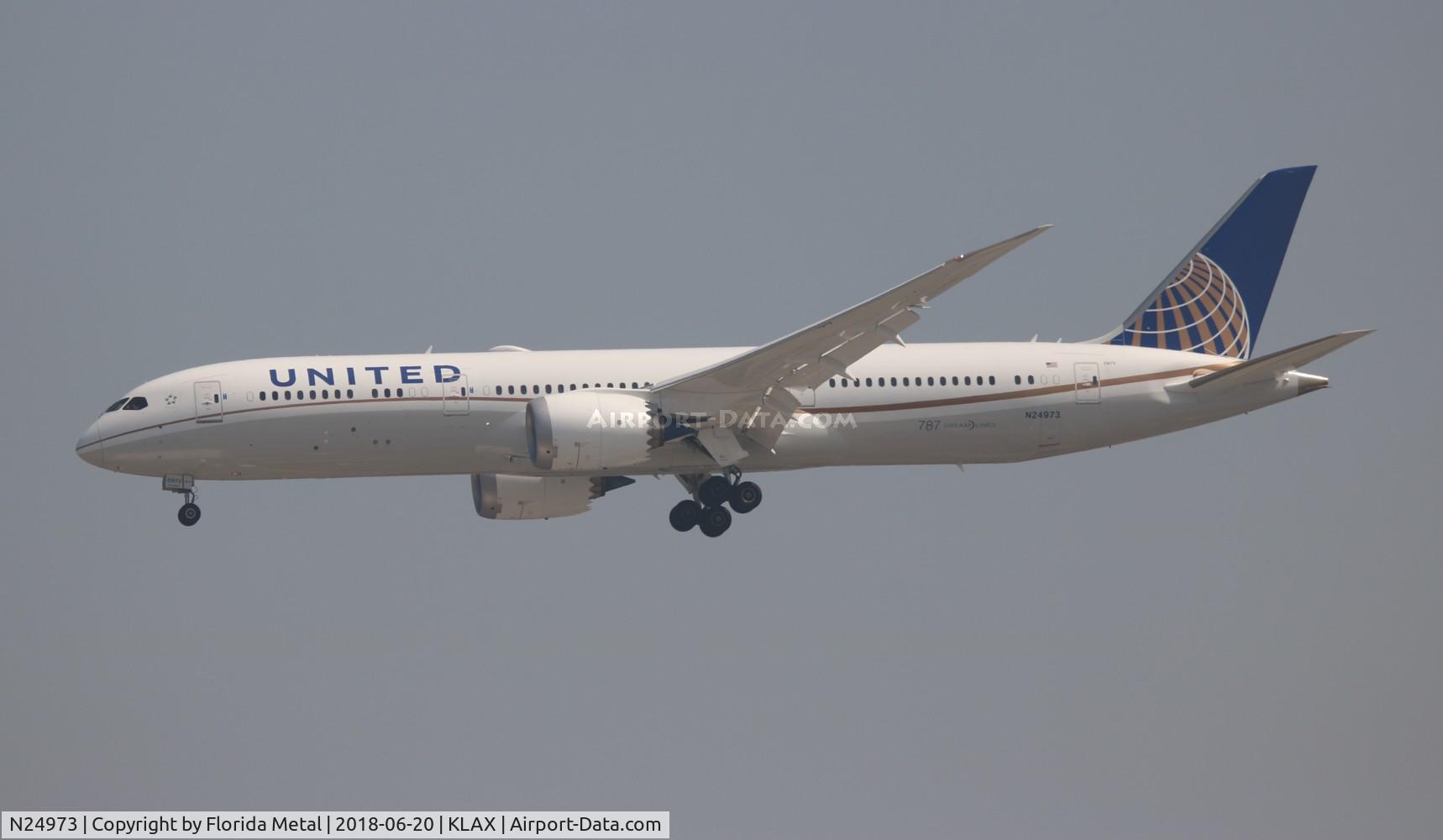 N24973, 2018 Boeing 787-9 Dreamliner Dreamliner C/N 40941, LAX spotting 2018