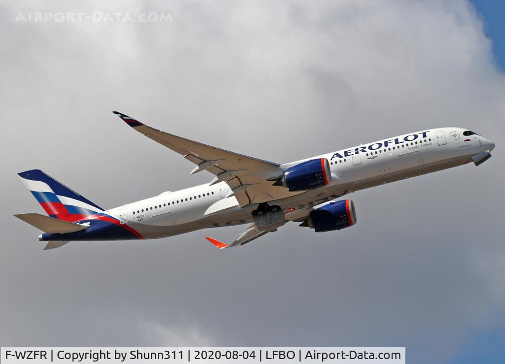F-WZFR, 2020 Airbus A350-941 C/N 0428, C/n 0428 - To be VP-BXA
