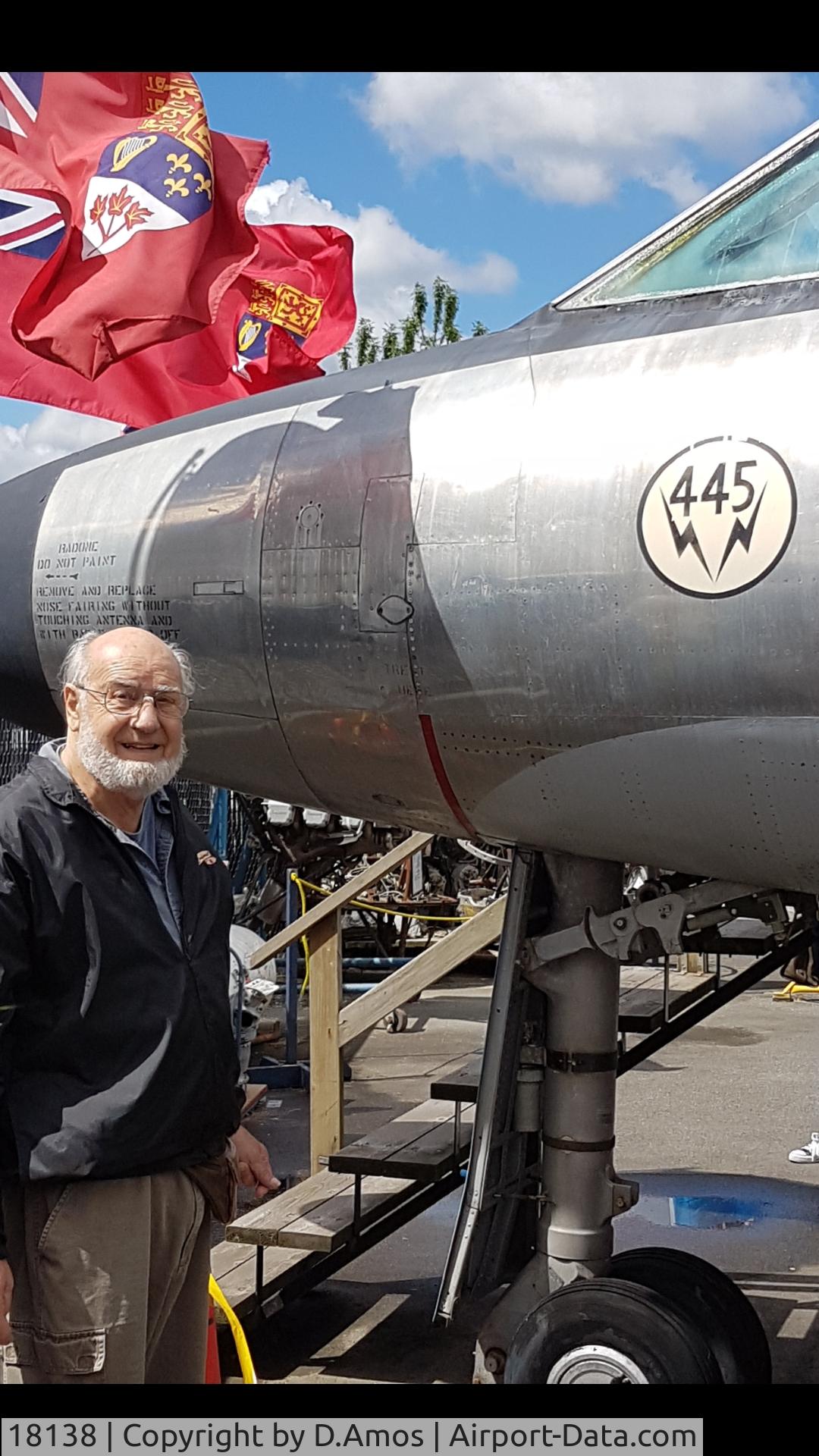 18138, Avro Canada CF-100 Canuck Mk.3D C/N 038, This is my late father. Who flew CF100s in Marville France for 445 Sqn