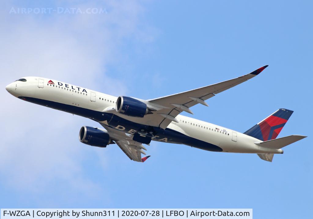 F-WZGA, 2019 Airbus A350-941 C/N 395, C/n 0395 - To be N514DN