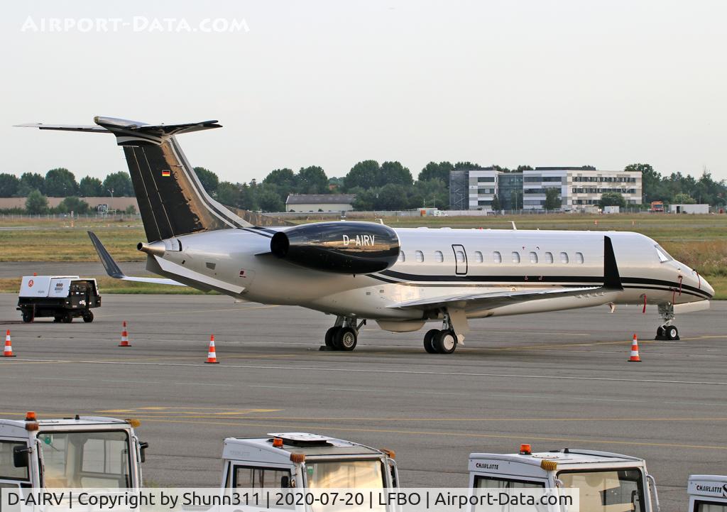 D-AIRV, 2019 Embraer EMB-135BJ Legacy 650E C/N 14501236, Parked at the General Aviation area...