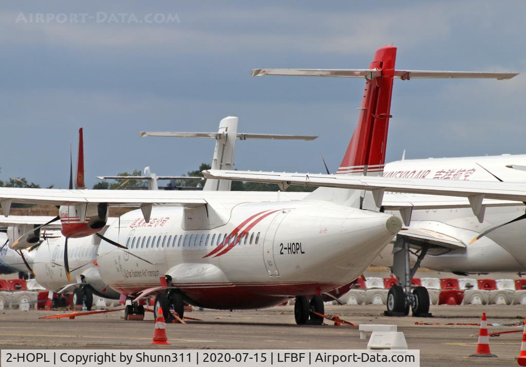 2-HOPL, 2015 ATR 72-600 (72-212A) C/N 1283, Stored @LFBF in Far Eastern Air Transport c/s... Ntu